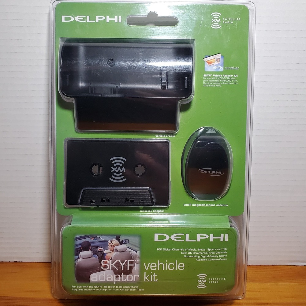 XM Delphi SKYFi Satellite‎ Vehicle Adaptor Adapter Kit SA50002-11P1 Car Radio
